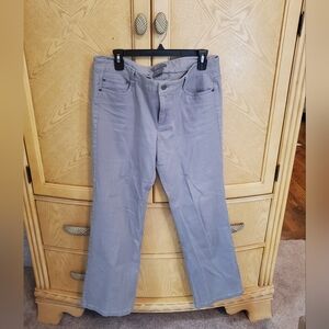 Ann Taylor gray jeans size 12 great condition
